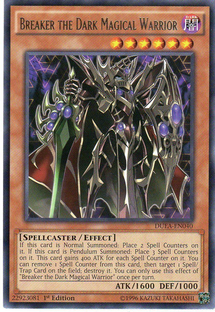 Breaker the Dark Magical Warrior [DUEA-EN040] Rare Yu-Gi-Oh!