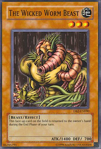 The Wicked Worm Beast [DB2-EN090] Common Yu-Gi-Oh!