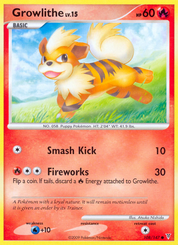 Growlithe (108/147) [Platinum: Supreme Victors] Pokémon