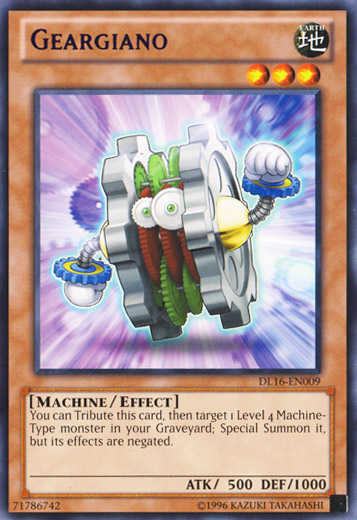 Geargiano (Purple) [DL16-EN009] Rare Yu-Gi-Oh!