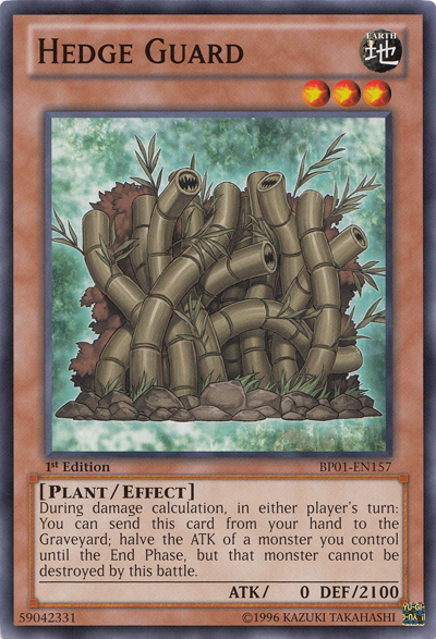 Hedge Guard [BP01-EN157] Common Yu-Gi-Oh!