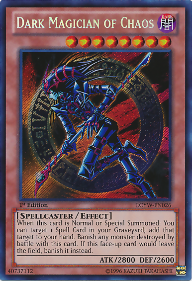 Dark Magician of Chaos [LCYW-EN026] Secret Rare Yu-Gi-Oh!