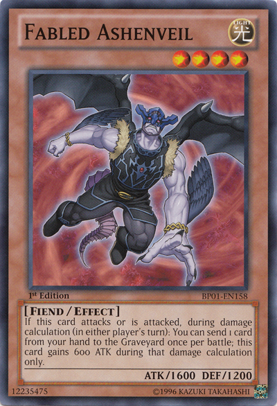 Fabled Ashenveil [BP01-EN158] Common Yu-Gi-Oh!