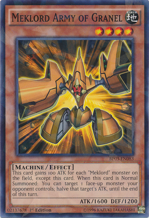 Meklord Army of Granel [BP03-EN083] Shatterfoil Rare Yu-Gi-Oh!
