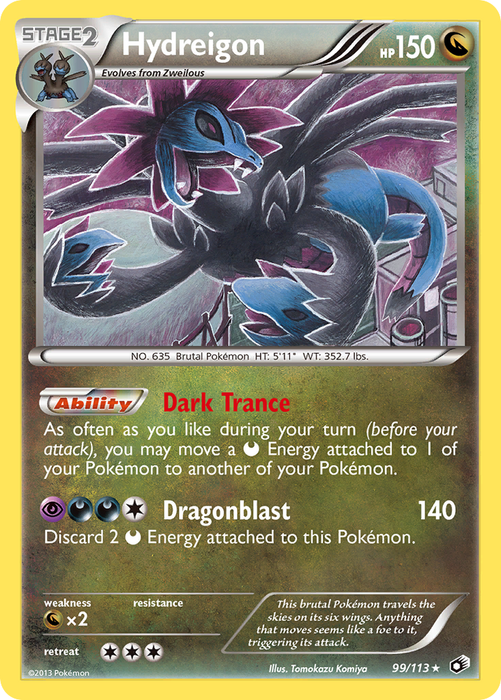 Hydreigon (99/113) [Black & White: Legendary Treasures] Pokémon