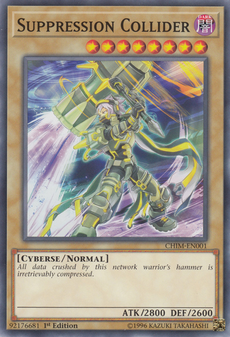 Suppression Collider [CHIM-EN001] Common Yu-Gi-Oh!
