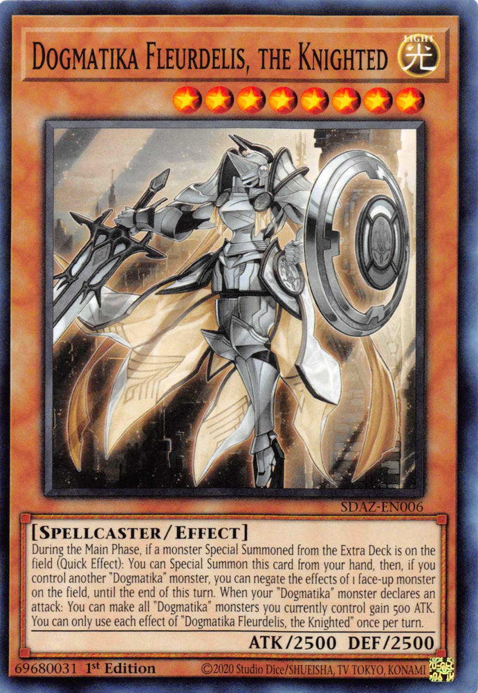 Dogmatika Fleurdelis, the Knighted [SDAZ-EN006] Common Yu-Gi-Oh!
