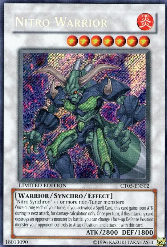 Nitro Warrior [CT05-ENS02] Secret Rare Yu-Gi-Oh!