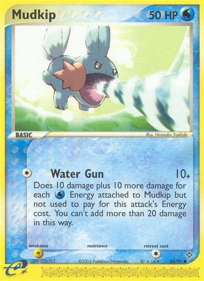 Mudkip (65/97) [EX: Dragon] Pokémon