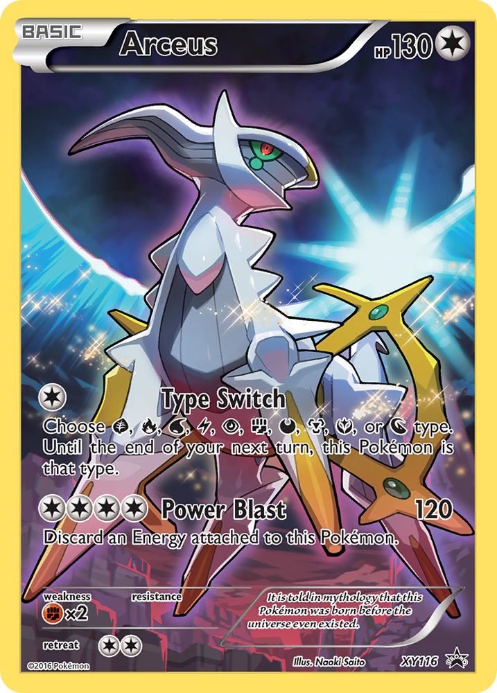 Arceus (XY116) [XY: Black Star Promos] Pokémon