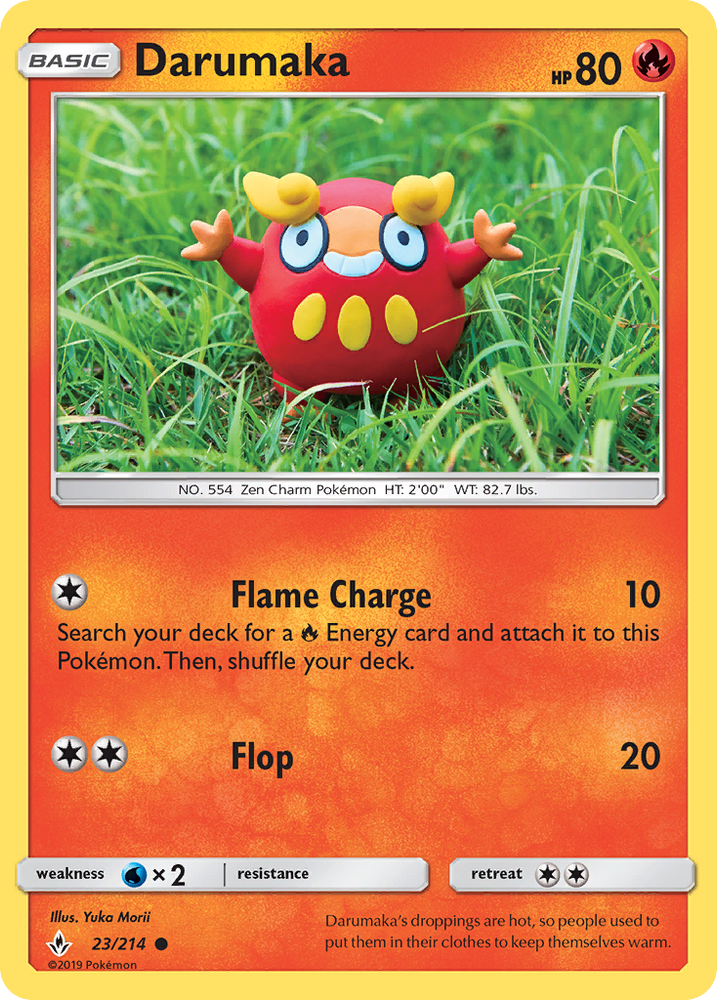 Darumaka (23/214) [Sun & Moon: Unbroken Bonds] Pokémon