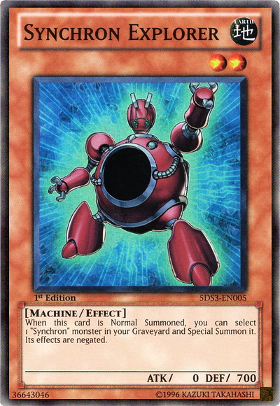 Synchron Explorer [5DS3-EN005] Super Rare Yu-Gi-Oh!