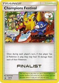 Champions Festival (SM78) (2017 Finalist) [Sun & Moon: Black Star Promos] Pokémon