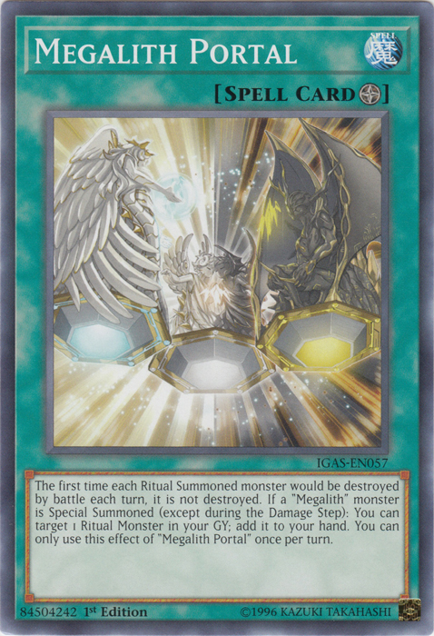 Megalith Portal [IGAS-EN057] Common Yu-Gi-Oh!