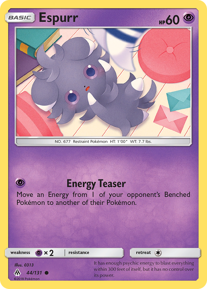 Espurr (44/131) [Sun & Moon: Forbidden Light] Pokémon