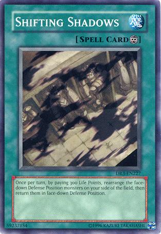 Shifting Shadows [DR3-EN227] Common Yu-Gi-Oh!