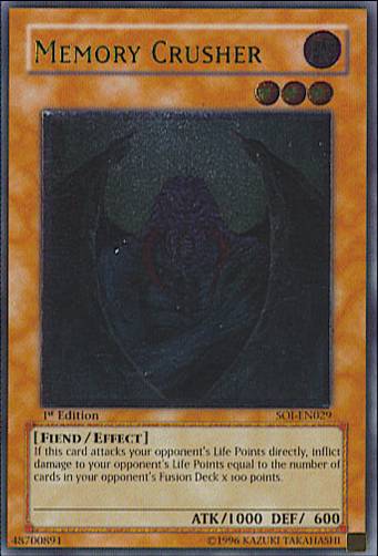 Memory Crusher (UTR) [SOI-EN029] Ultimate Rare Yu-Gi-Oh!