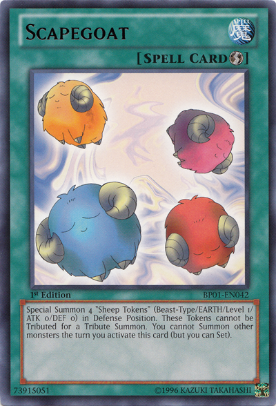 Scapegoat [BP01-EN042] Rare Yu-Gi-Oh!