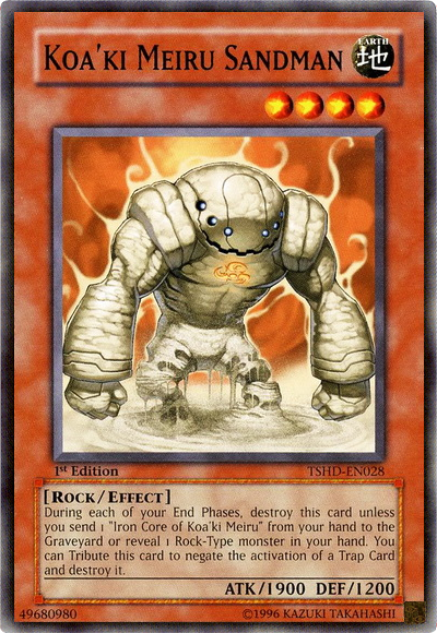 Koa'ki Meiru Sandman [TSHD-EN028] Common Yu-Gi-Oh!
