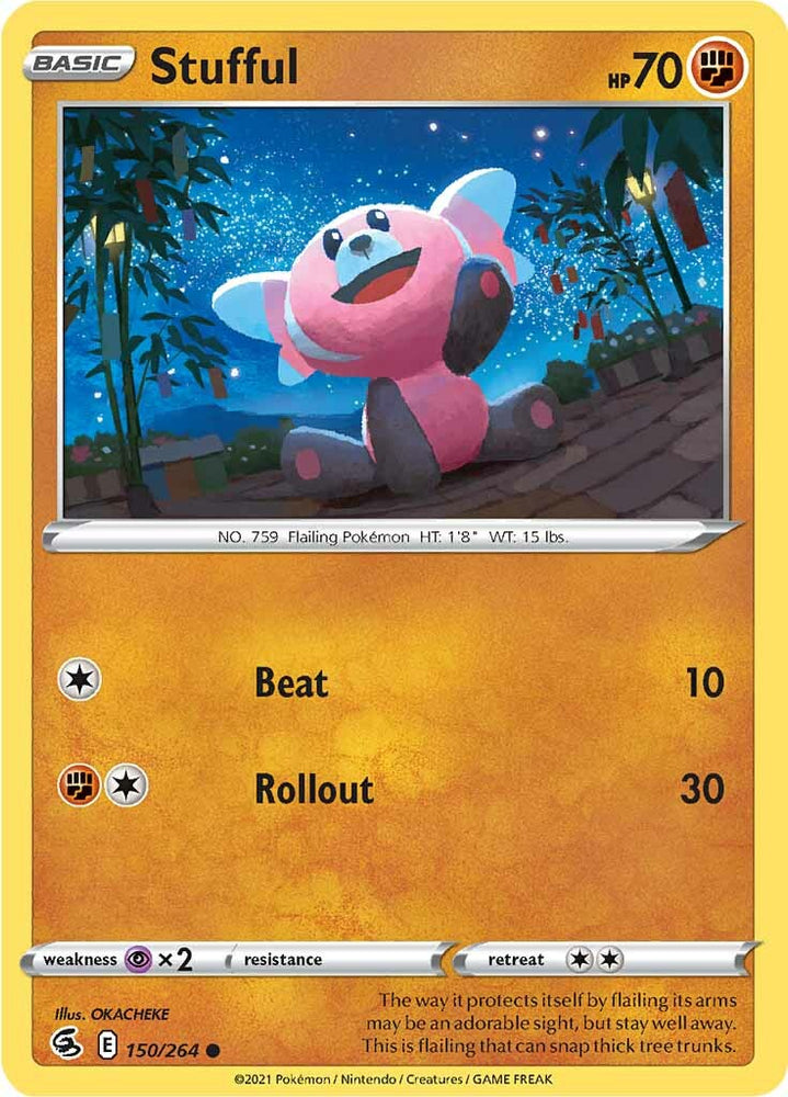 Stufful (150/264) [Sword & Shield: Fusion Strike] Pokémon