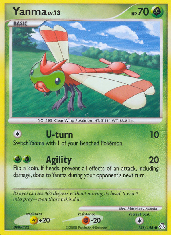 Yanma (128/146) [Diamond & Pearl: Legends Awakened] Pokémon