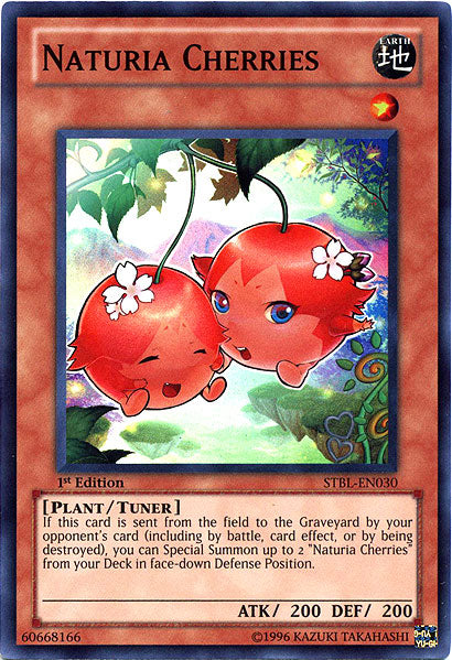 Naturia Cherries [STBL-EN030] Super Rare Yu-Gi-Oh!