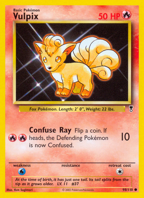 Vulpix (98/110) [Legendary Collection] Pokémon