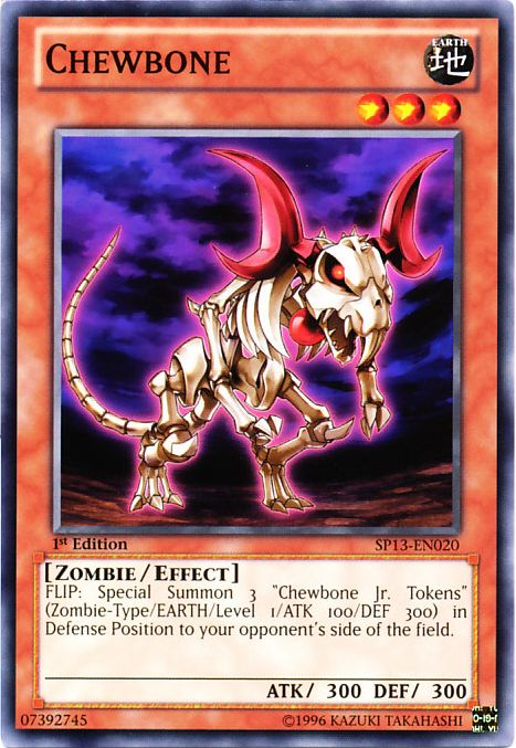 Chewbone [SP13-EN020] Common Yu-Gi-Oh!