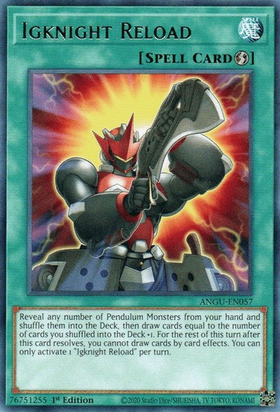 Igknight Reload (Rare) [ANGU-EN057] Rare Yu-Gi-Oh!