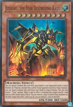 Jizukiru, the Star Destroying Kaiju [OP10-EN007] Super Rare Yu-Gi-Oh!