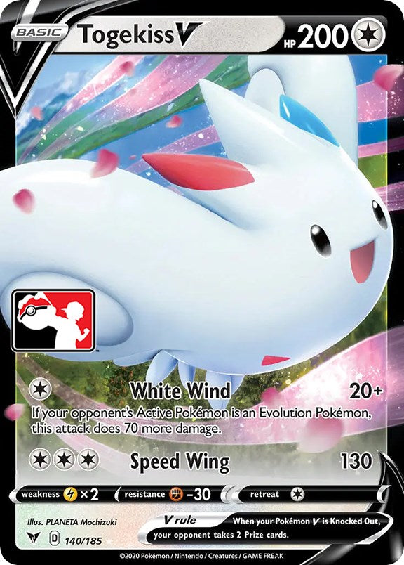 Togekiss V (140/185) [Prize Pack Series One]