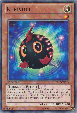 Kurivolt [SP13-EN013] Starfoil Rare Yu-Gi-Oh!