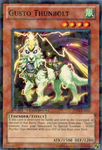 Gusto Thunbolt [DT05-EN072] Common Yu-Gi-Oh!