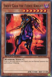 Swift Gaia the Fierce Knight [SBCB-EN005] Common Yu-Gi-Oh!
