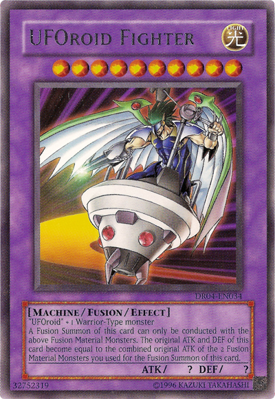 UFOroid Fighter [DR04-EN034] Rare Yu-Gi-Oh!