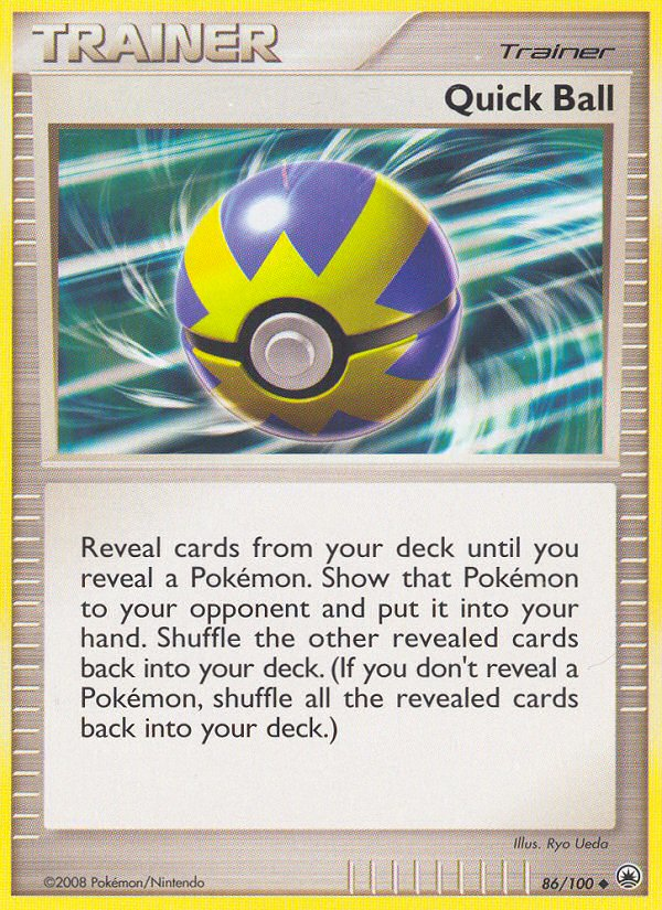 Quick Ball (86/100) [Diamond & Pearl: Majestic Dawn] Pokémon