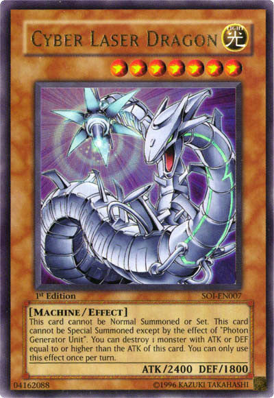 Cyber Laser Dragon [SOI-EN007] Ultra Rare Yu-Gi-Oh!