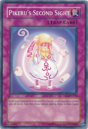 Pikeru's Second Sight [DR3-EN230] Common Yu-Gi-Oh!
