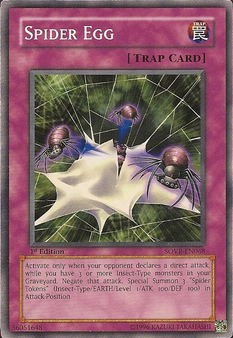 Spider Egg [SOVR-EN068] Common Yu-Gi-Oh!