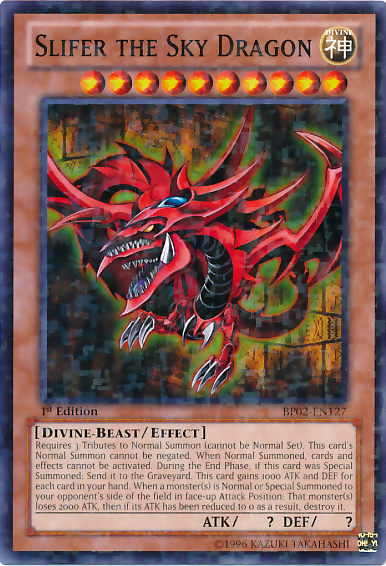 Slifer the Sky Dragon [BP02-EN127] Mosaic Rare Yu-Gi-Oh!