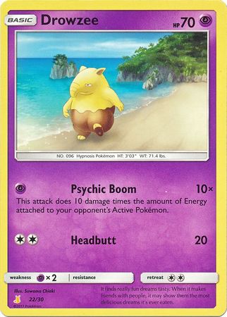 Drowzee (22/30) [Sun & Moon: Trainer Kit - Alolan Raichu] Pokémon