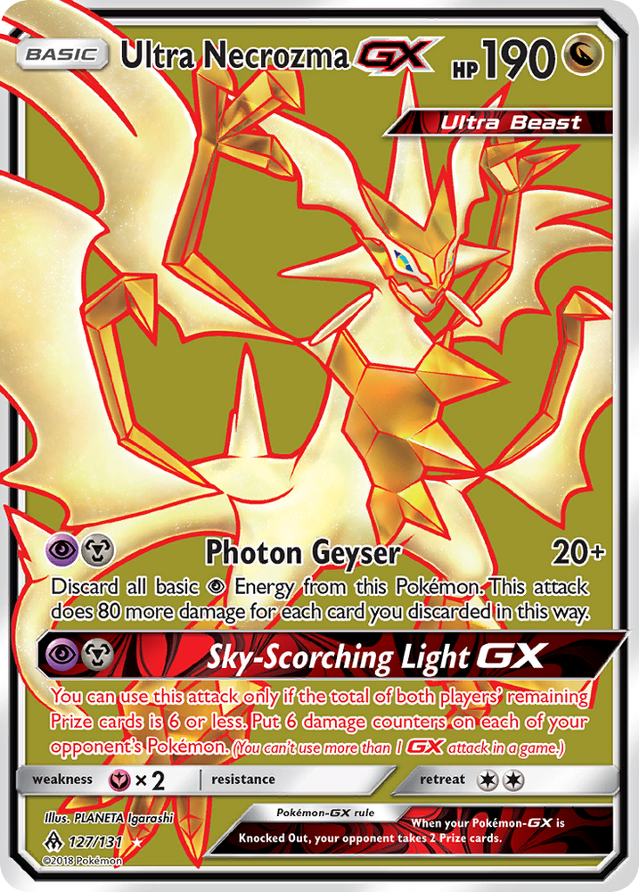Ultra Necrozma GX (127/131) [Sun & Moon: Forbidden Light] Pokémon
