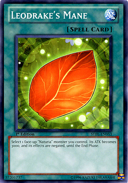 Leodrake's Mane [STBL-EN053] Common Yu-Gi-Oh!