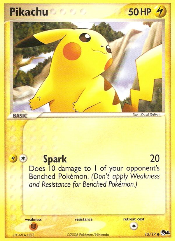 Pikachu (13/17) [POP Series 4] Pokémon
