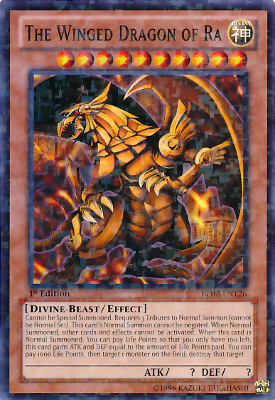 The Winged Dragon of Ra [BP02-EN126] Mosaic Rare Yu-Gi-Oh!