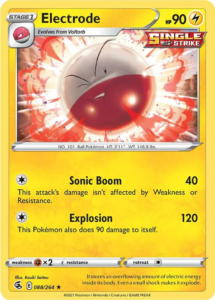 Electrode (088/264) [Sword & Shield: Fusion Strike] Pokémon