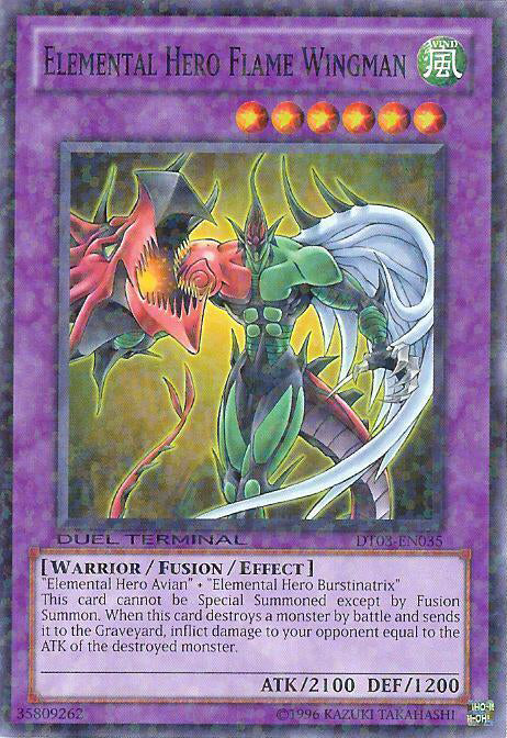 Elemental Hero Flame Wingman [DT03-EN035] Common Yu-Gi-Oh!