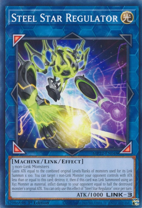 Steel Star Regulator [MP22-EN048] Common Yu-Gi-Oh!