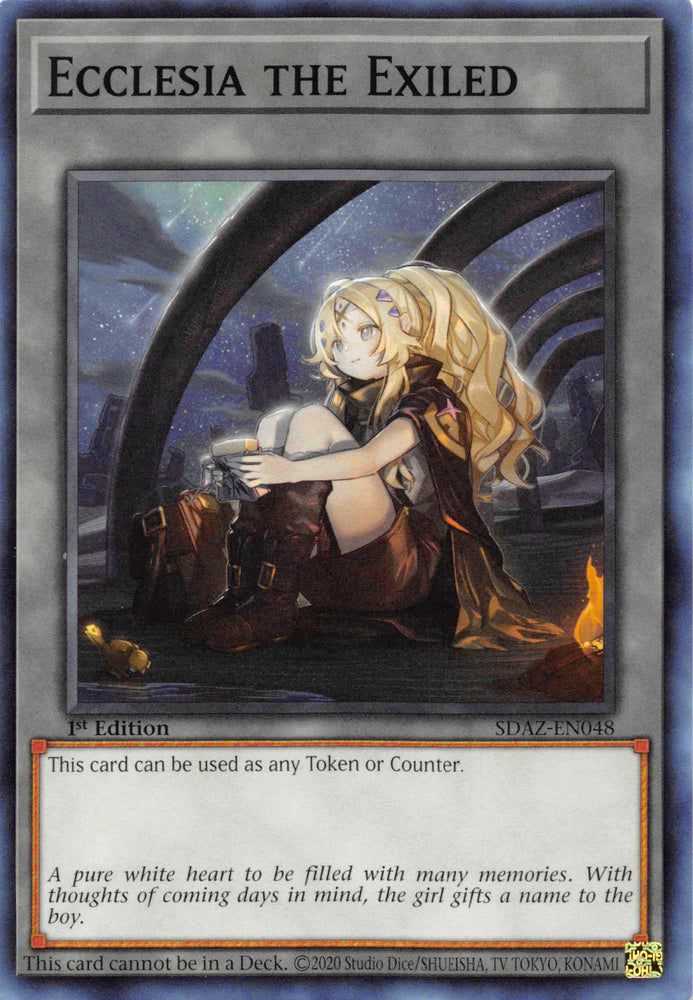 Ecclesia the Exiled [SDAZ-EN048] Common Yu-Gi-Oh!