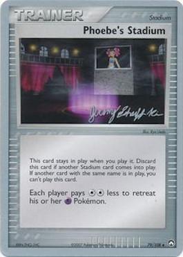 Phoebe's Stadium (79/108) (Rambolt - Jeremy Scharff-Kim) [World Championships 2007] Pokémon